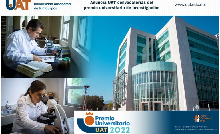 Anuncia UAT convocatorias del premio universitario de investigación