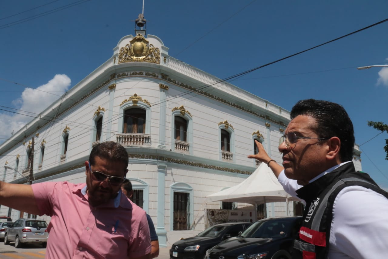 Supervisa Alcalde preparativos para festejo del Grito de Victoria