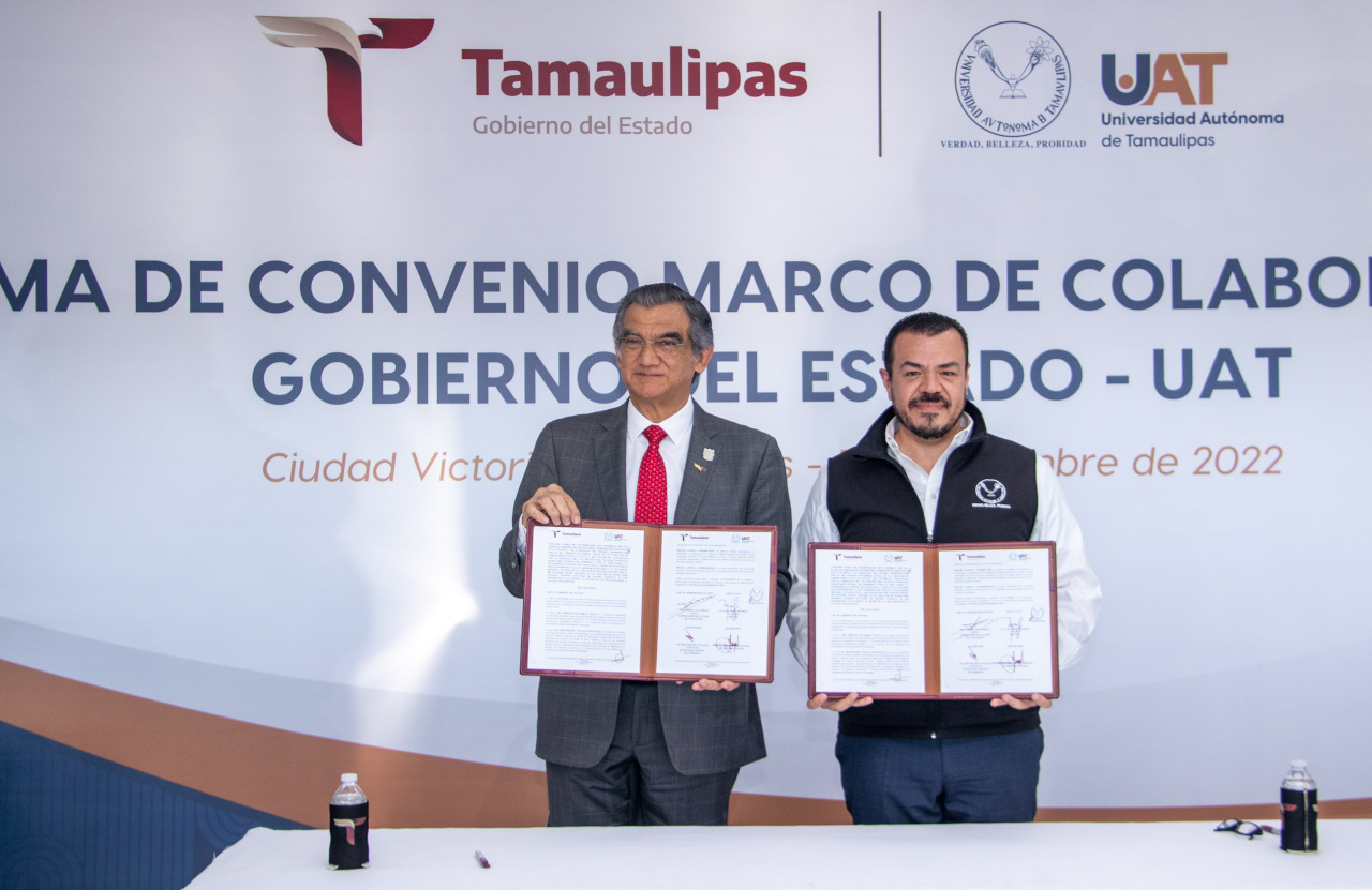 El Gobierno y la UAT unen fuerzas para la transformación  de Tamaulipas