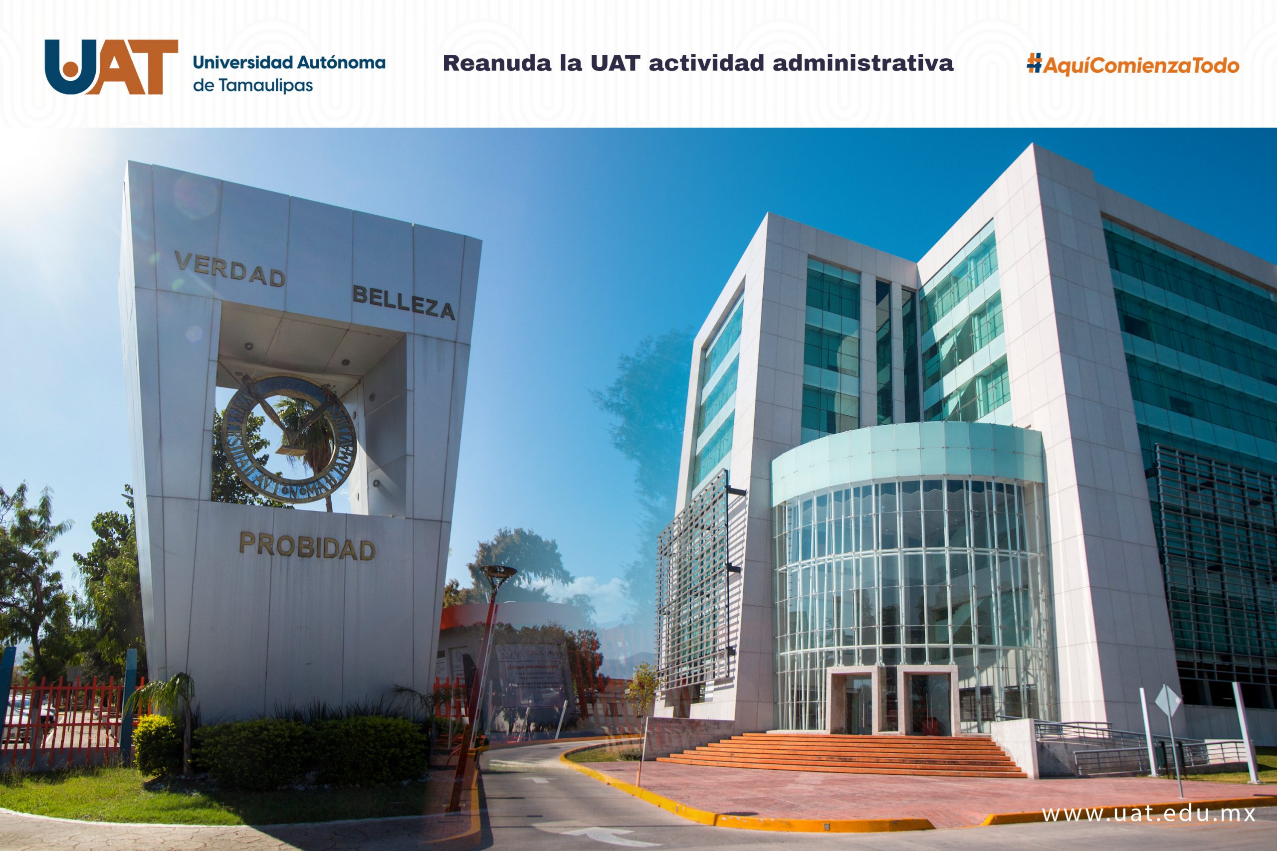 Reanuda la UAT actividad administrativa