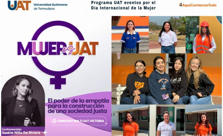 Programa UAT eventos por el Día Internacional de la Mujer