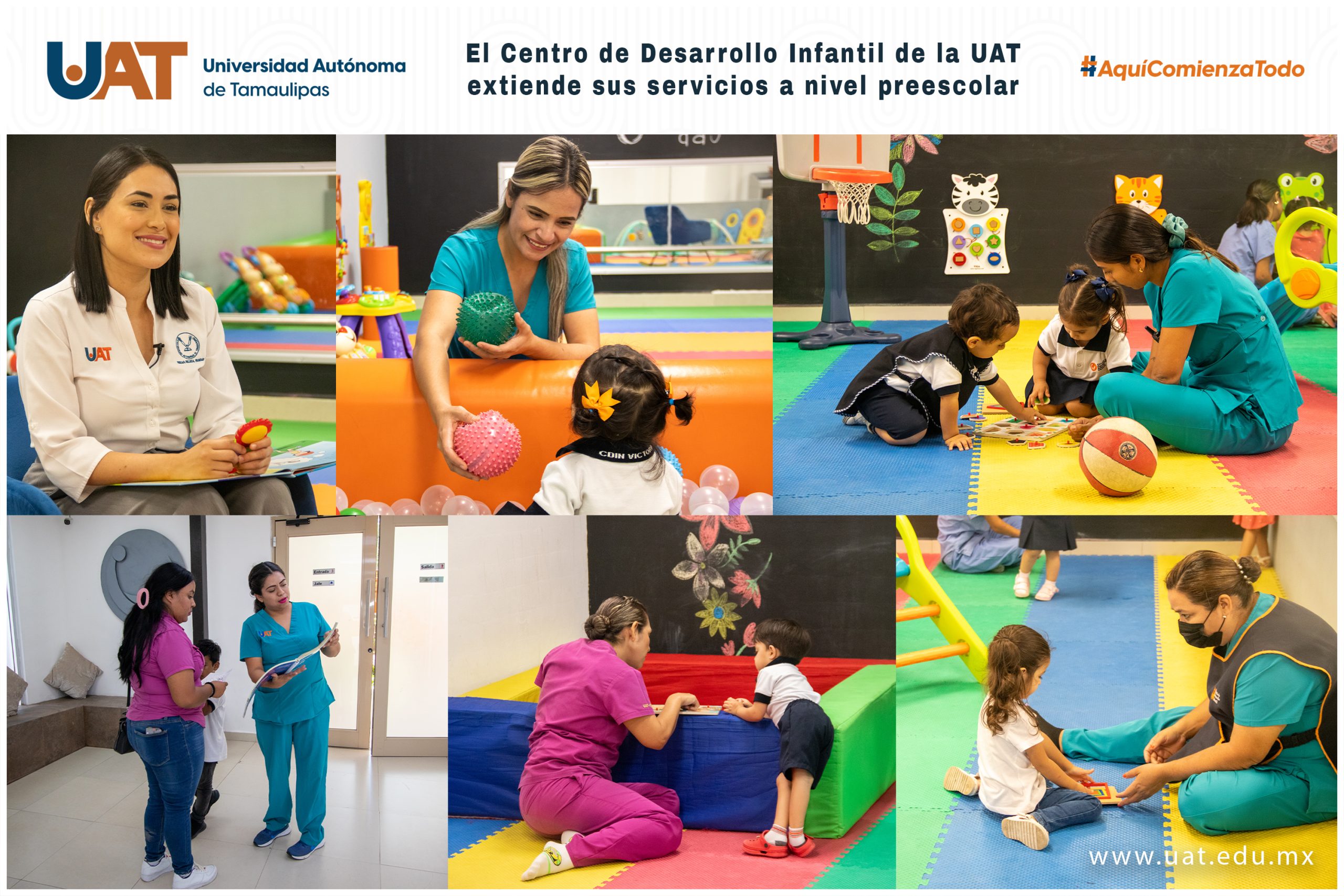 El Centro de Desarrollo Infantil de la UAT extiende sus servicios al nivel preescolar 