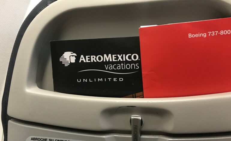 Verano aumenta tráfico pasajeros de Aeroméxico un 16%