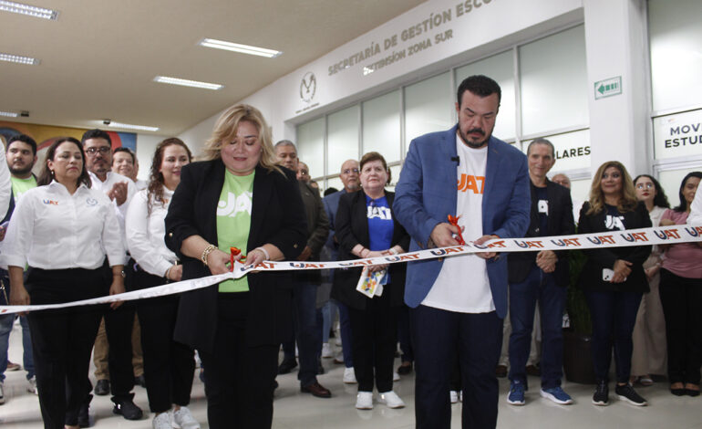 Inaugura UAT en Tampico nueva oficina de servicios escolares