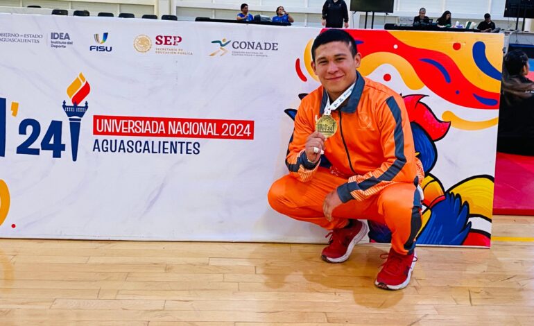 Más oro para la UAT en Universiada Nacional 2024