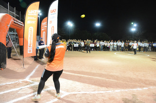 Inaugura el rector Dámaso Anaya el Torneo de softbol para Funcionarios, Maestros y Empleados de la UAT