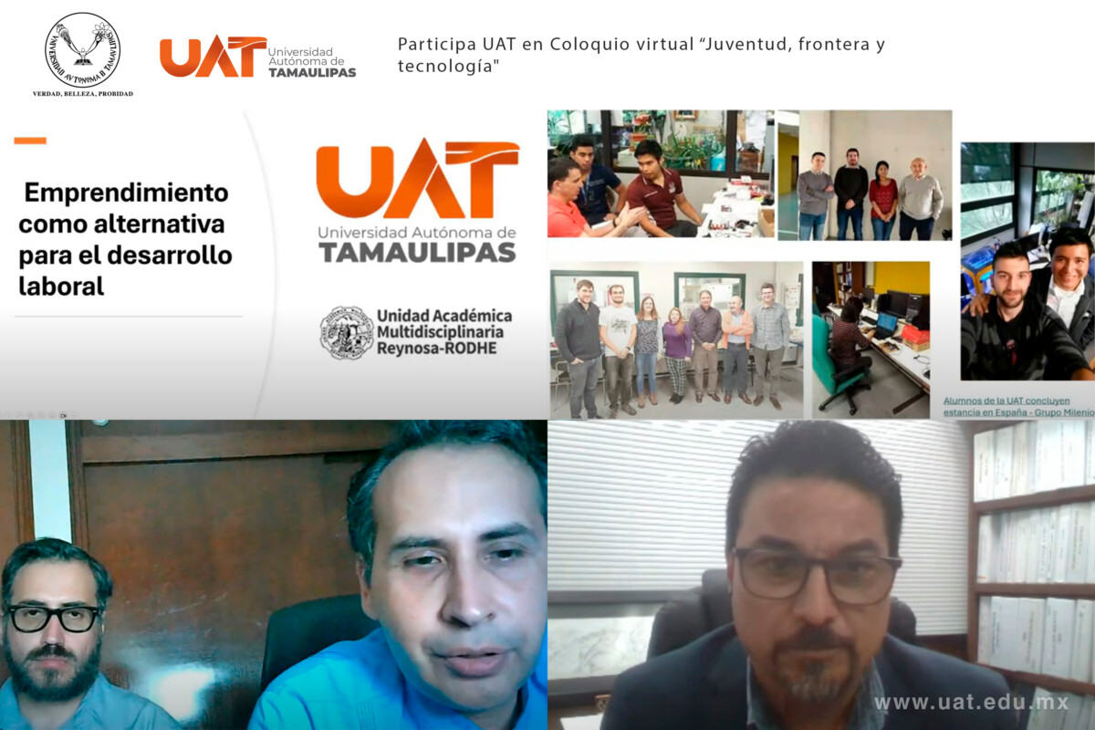 Participa la UAT en el coloquio internacional “Juventudes, frontera y tecnología 2024”