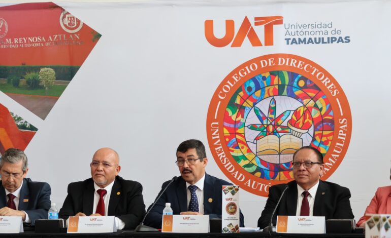 Rector y directores de la UAT evalúan avances y logros académicos