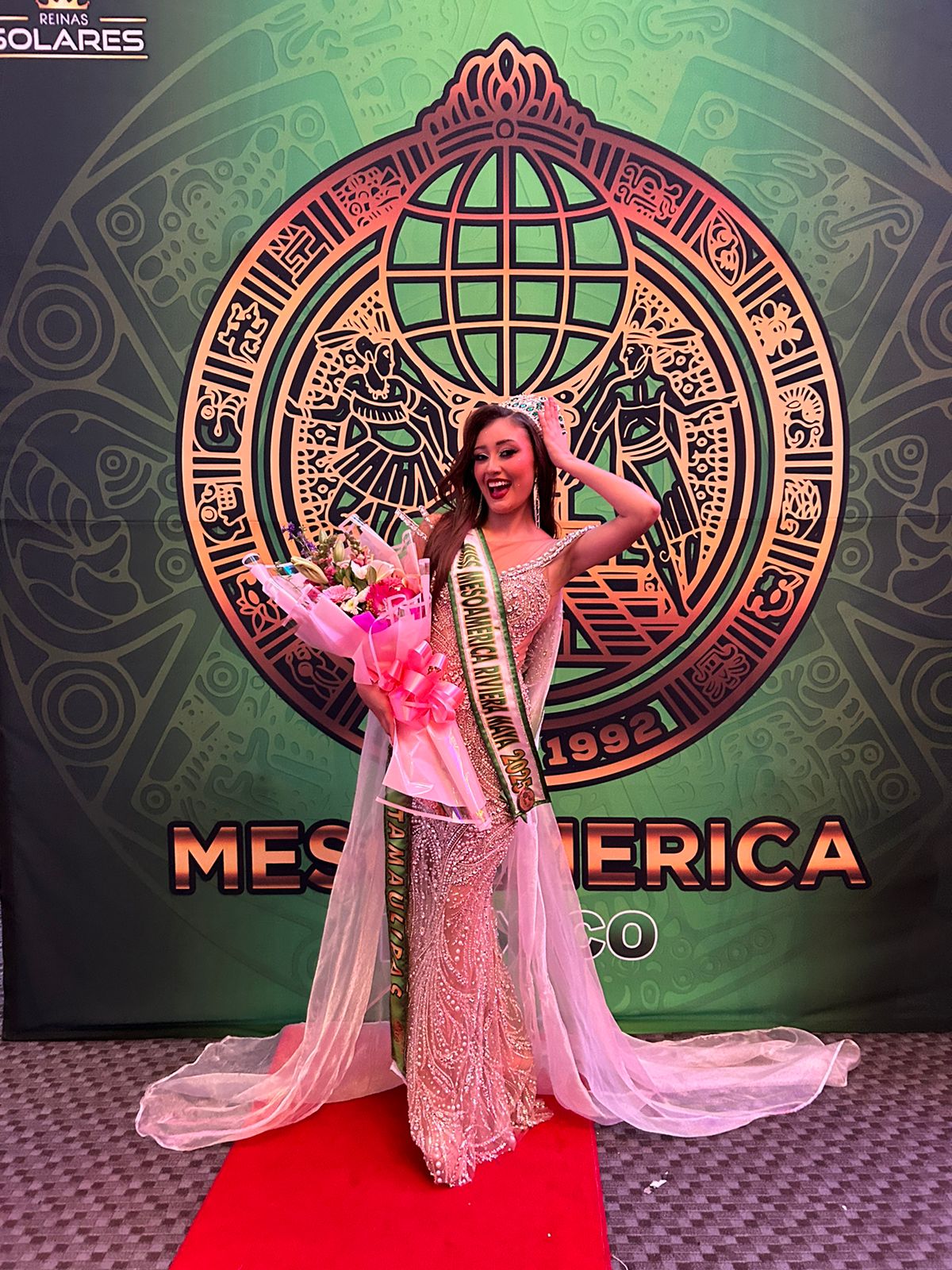 Estudiante de la UAT se corona como Miss Mesoamérica México 2025