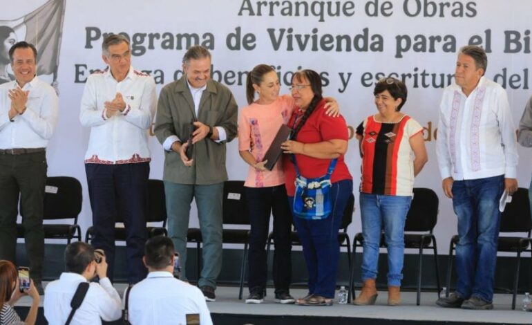 «La vivienda ha dejado de ser una mercancía»: Claudia Sheinbaum