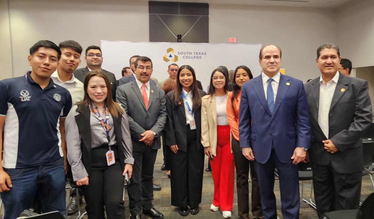 Reafirma rector de la UAT colaboración con South Texas College