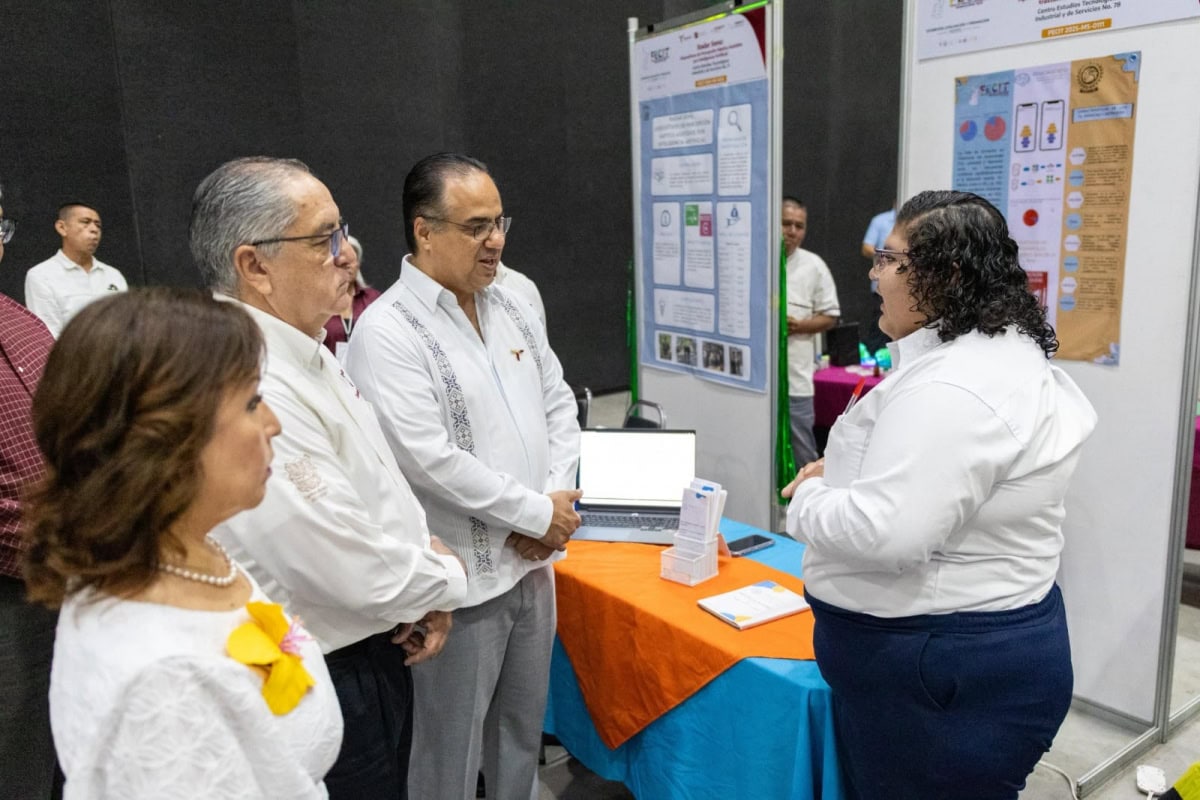 Reconocen a jóvenes talentos en la Feria de Ciencias e Ingenierías Tamaulipas 2025