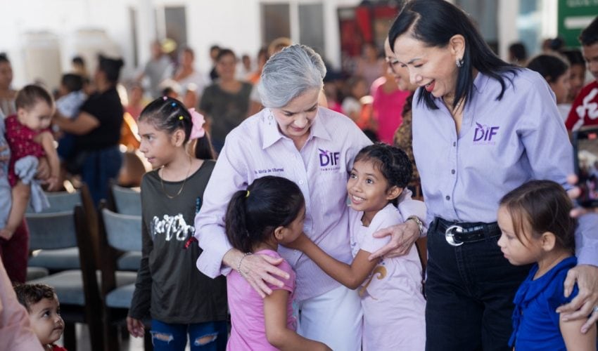Apapacha DIF Tamaulipas a cerca de 170 mil niñas y niños en todo el estado