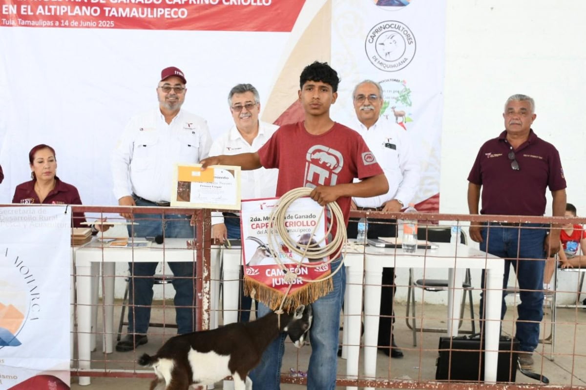 Fortalecen el sector caprino en Tula con muestra regional