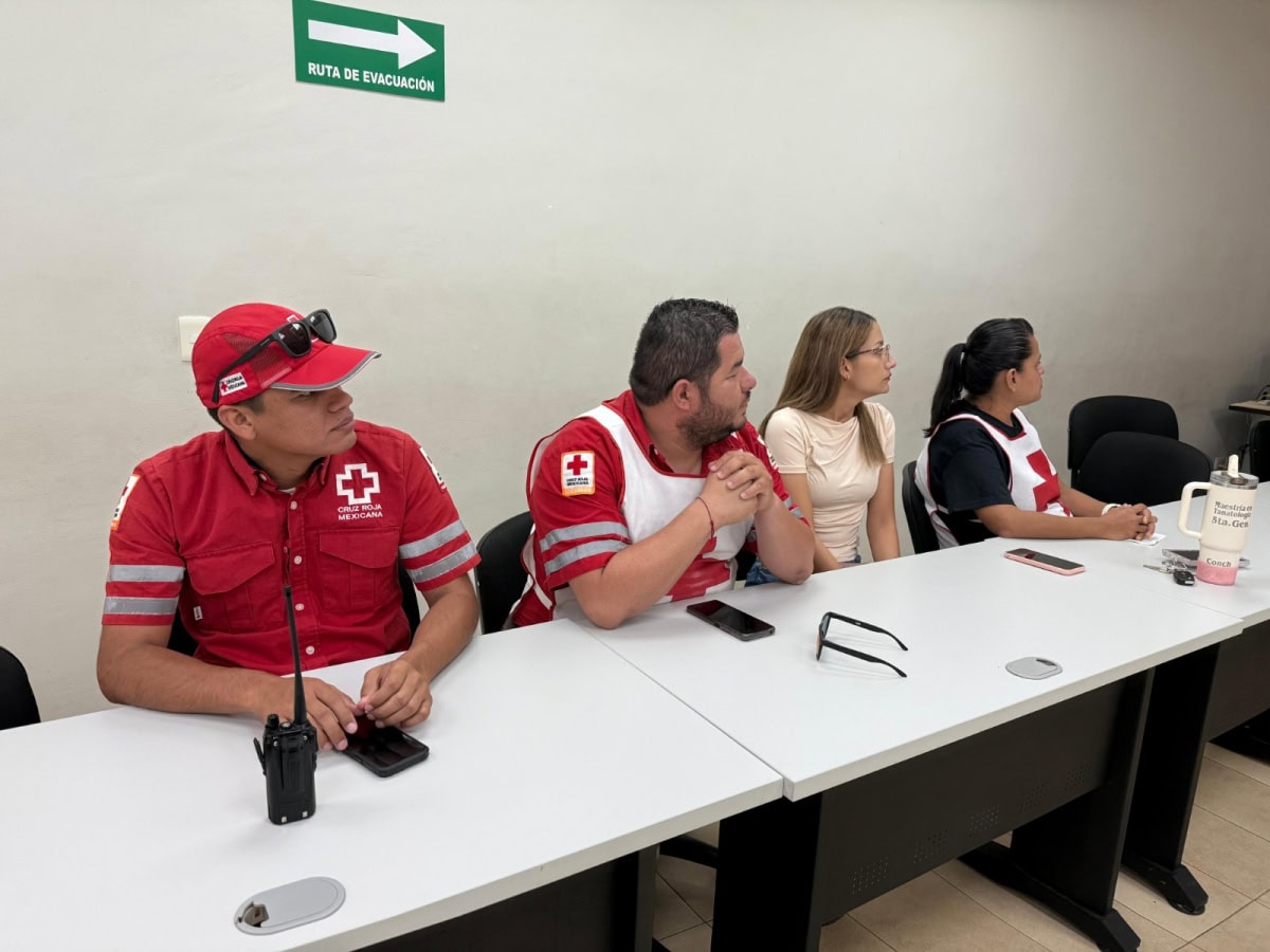 Capacita Secretaría del Trabajo al personal de Cruz Roja en prevención de riesgos psicosociales