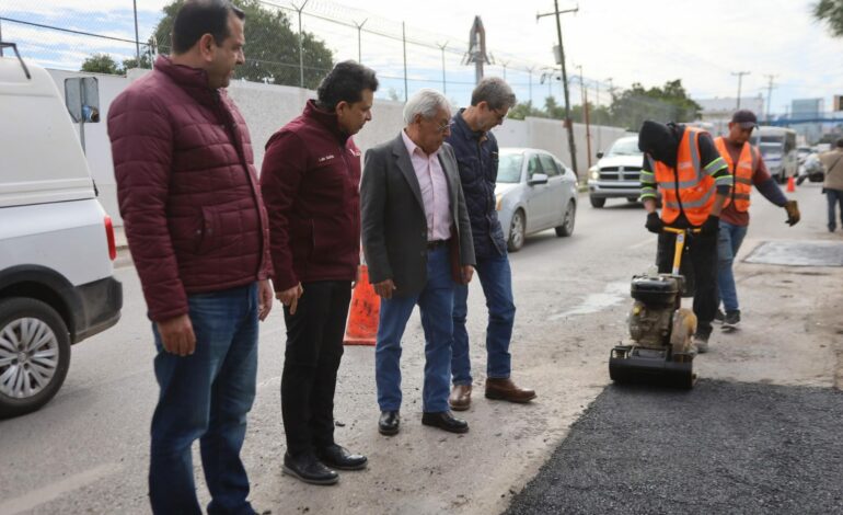 Invierten en Victoria 7 mdp en programa de bacheo