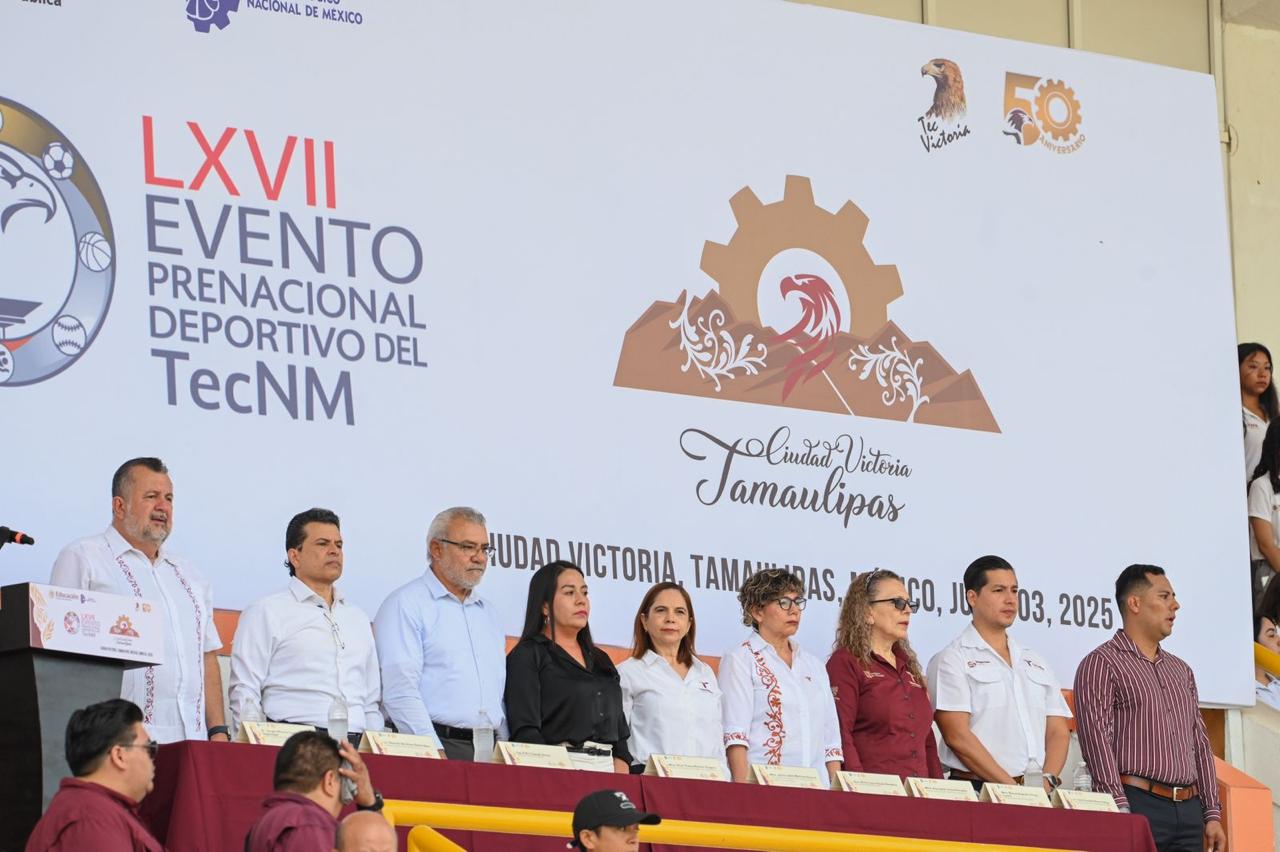 Recibe la Capital de Tamaulipas a jóvenes deportistas de tecnológicos de México.