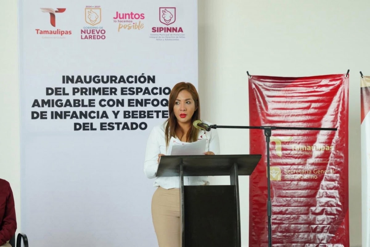Inauguran en Nuevo Laredo el Primer Espacio Amigable con Enfoque de Infancia y Bebeteca en Tamaulipas