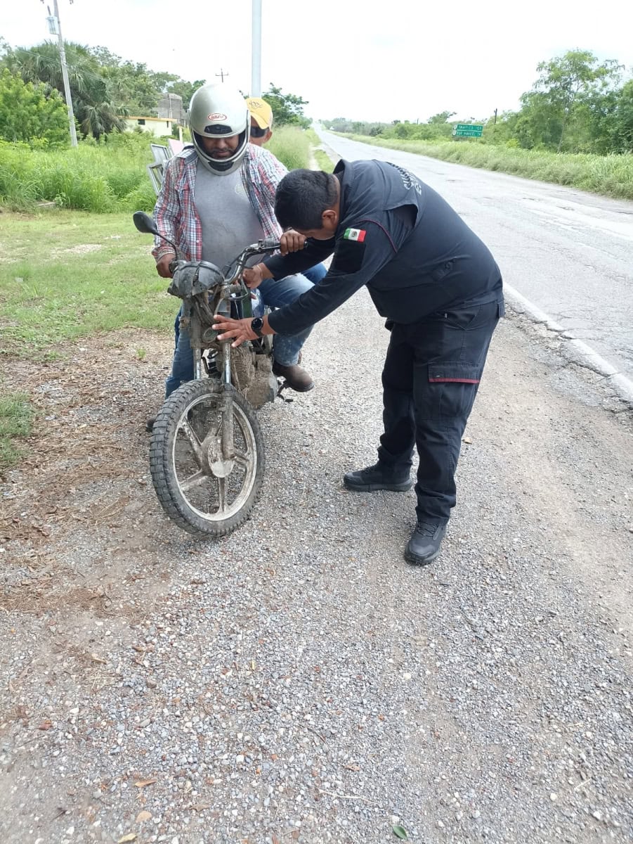 Aplica Guardia Estatal de Apoyo Carretero «Operativo Moto Segura»