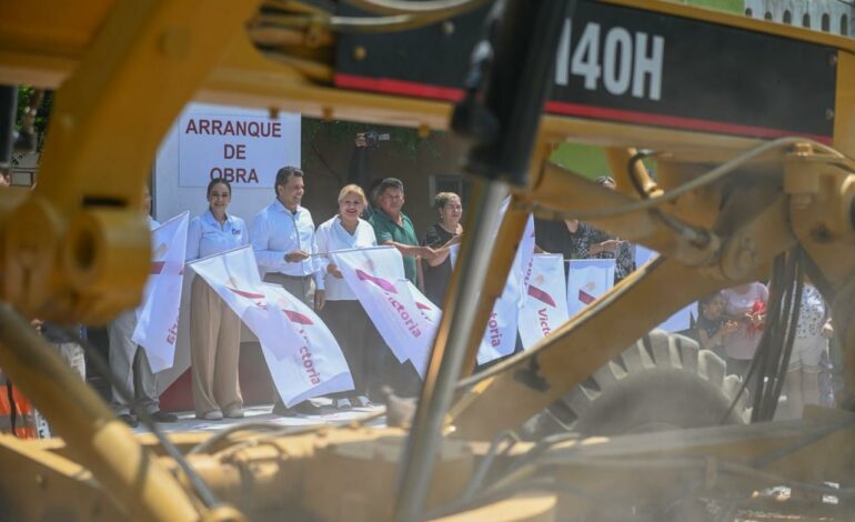 De concreto hidráulico será calle de la Ampliación Simón Torres