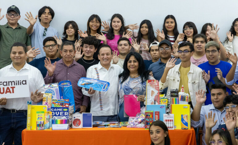 Concluye la UAT con éxito colecta de útiles escolares