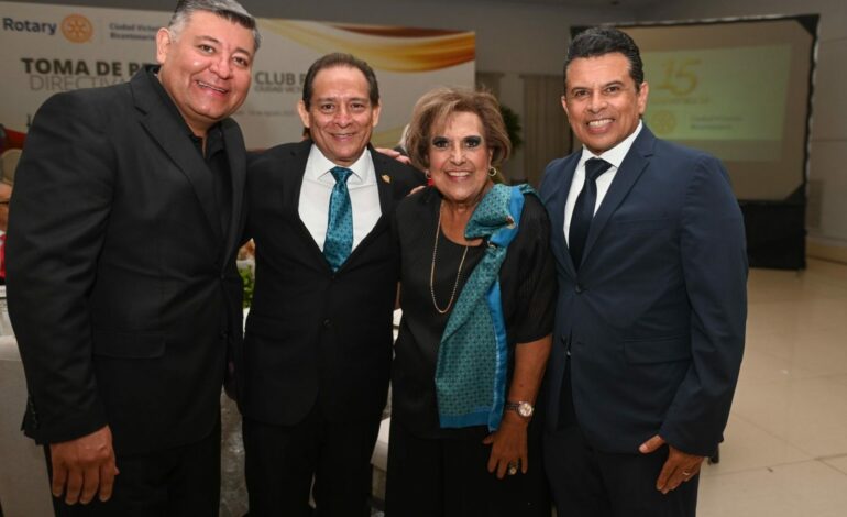 Reconoce Lalo Gattás labor altruista del Club Rotario Bicentenario