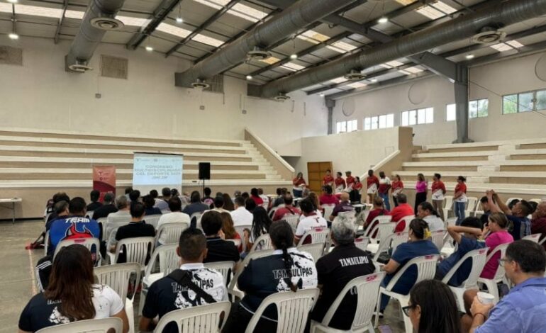 Impulsa Gobierno de Tamaulipas capacitación a entrenadores deportivos de la zona sur