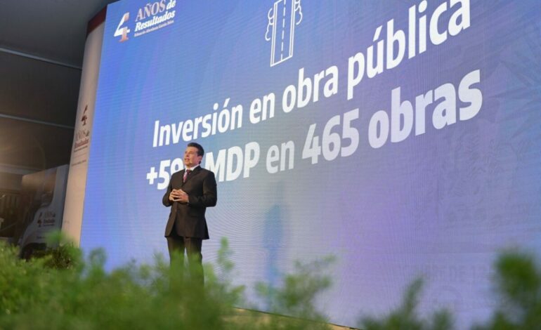 Victoria marca ruta en obra pública
