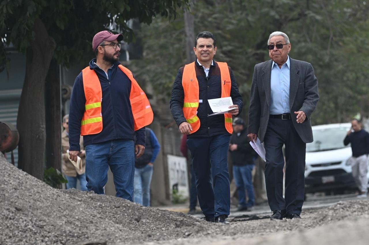 Por concluir rehabilitación de red de agua y pavimentación de la calle 27