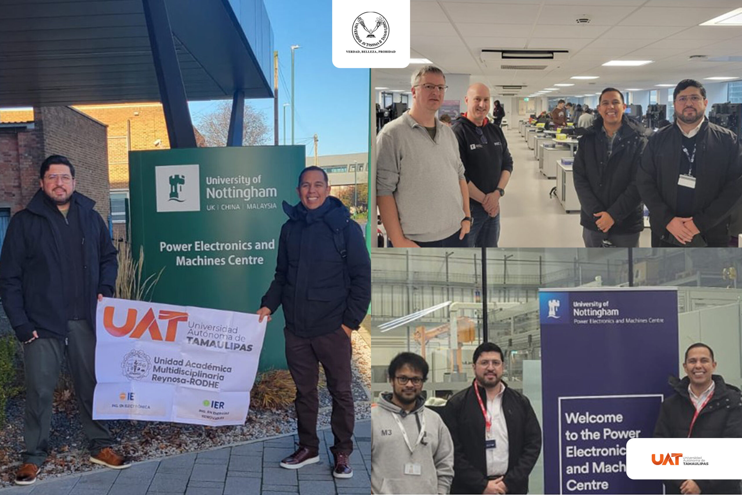 Impulsa la UAT alianza estratégica con la Universidad de Nottingham