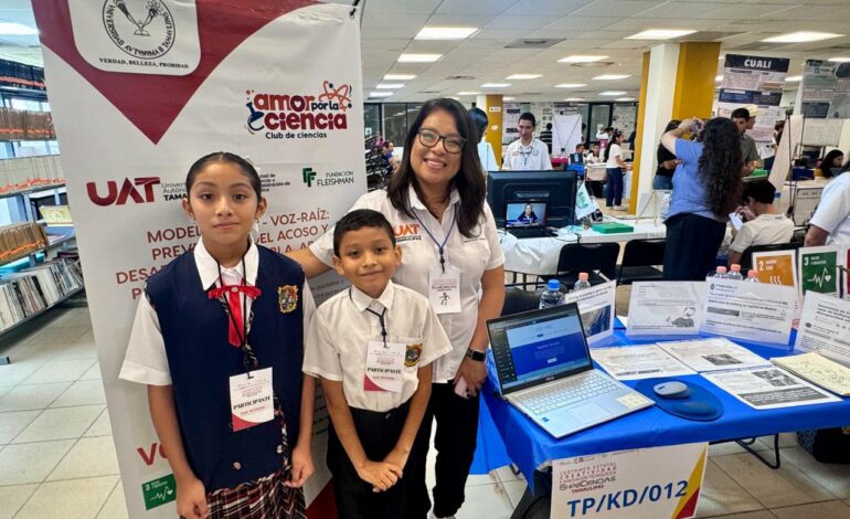 Destaca la UAT en regionales del certamen ExpoCiencias Tamaulipas